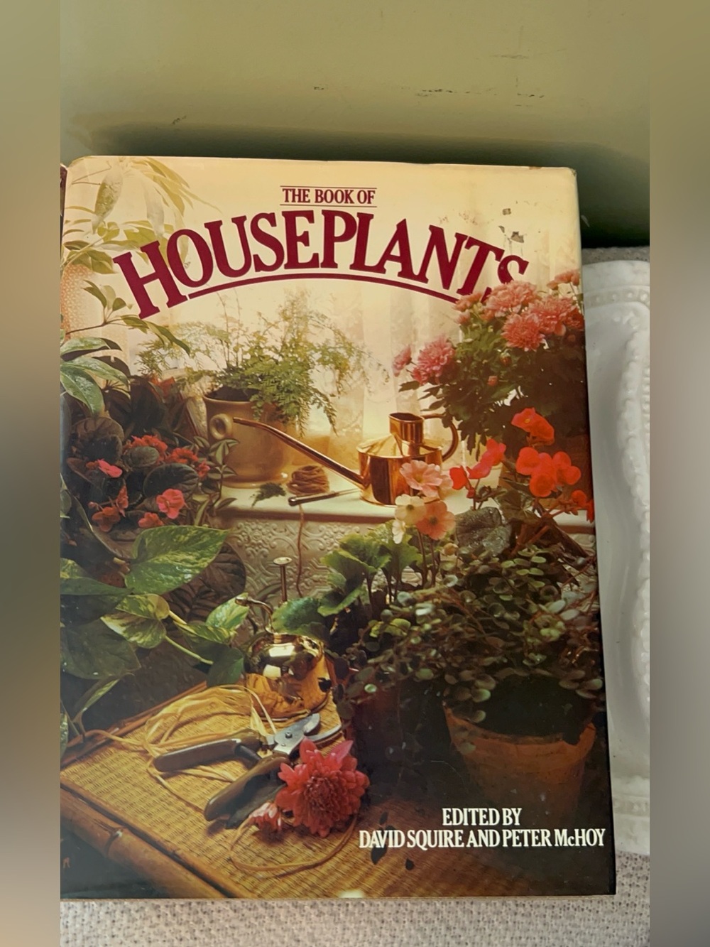 The Book of Houseplants - David Squire & Peter McHoy Vintage 1970s
